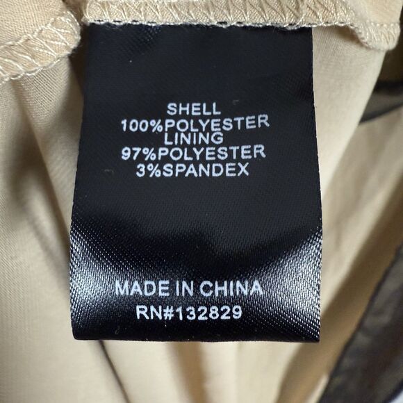 NBD x Revolve Calla Gown Cowl Neck Maxi Dress Black Nude Chiffon Womens M NWT - Picture 12 of 14